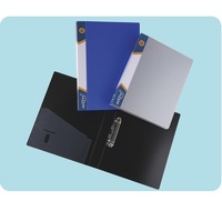 Carpeta de Anillas con Recipientes Transparentes, Carpeta de Archivo de Polipropileno PP A4, Grosor de 0.80 mm