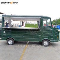 Camion de nourriture de collation de Shimao Oriental approuvé ce ou DOT camion de burger camion de nourriture de foo mobile à vendre