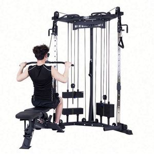Machine Smith multifonction de haute qualité pour la musculation, rack de squat demi-pouvoir en acier, équipement de fitness USA Mairun noir - Product Image 3