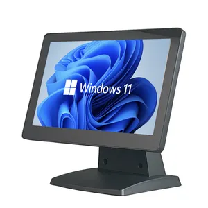 1804C Suporte ajustável e Display POS Till Billing Machine 15 "ou 15,6" Touch Screen Monitor Alumínio Pos Sistemas