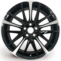 Jantes en alliage RCSR Gloss Black Machined Face 17 18 19 pouces 5x114.3 pour Toyota Camry Honda Accord