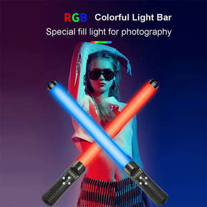 Bâton lumineux de remplissage LED RVB animé 4000mAh batterie 3000K-6000K Temp pour équipement de diffusion en direct d'anniversaire de club de <span class=keywords><strong>cocktail</strong></span> - Product Image 2