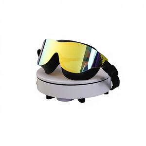 Masque de <span class=keywords><strong>plongée</strong></span> sans cadre pour <span class=keywords><strong>plongée</strong></span> en apnée, anti-buée, étanche, spray gratuit, demi-visage, adulte, lentille grise - Product Image 2