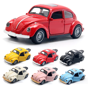 Coche de Juguete de Aleación a Escala 1:36, Modelo de Escarabajo, Puertas Abatibles, Retro, Clásico, de Metal, para Niños, Regalo - Product Image 1