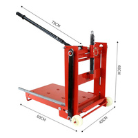 Cisaille manuelle robuste pour pavés, coupe-briques portable pour jardin et construction, machine à découper les briques qui économise le travail