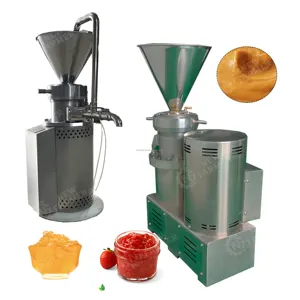 Bone Paste Grinding Machine Vertical Colloid Mill Peanut Sesame Butter Grinding Machine