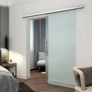 Moderno porta della stalla hardware, di modo porta di vetro interno