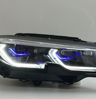 Phares Laser de Haute Qualité Nouveaux 6000K 36W, Feux de Croisement Jaune Blanc Ambre DRL, Rétrofit pour Série 3 G20 G28 12V