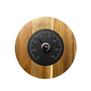 2025 nuovo premio in legno di Acacia e ardesia per <span class=keywords><strong>Sauna</strong></span> igrometro igrometro per articoli per la casa - Product Image 3