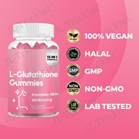 JULONG Fournisseur OEM Marque Privée Collagène L-Glutathion Biologique 13-en-1 Gommes Éclaircissantes pour la Peau