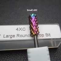 Offre Spéciale Petite Fraise en Carbure Violette 3/32" pour Manucure Pédicure, compatible 4XC 3XC 2XC XC C M, pour Machine à Ongles à Moteur Sans Balais