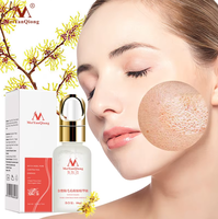 Sérum Visage Naturel à l'Extrait d'Hamamélis et Acide Hyaluronique – Liquide Éclaircissant qui Resserre les Pores, Améliore les Peaux Grasses, Rugueuses et Ternes