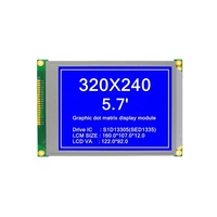 Module d'affichage LCD graphique 5,7' avec écran 320*240, résolution 320*240, circuit intégré de pilote SED1335
