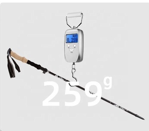 Alpenstock Bâtons <span class=keywords><strong>de</strong></span> trekking pliables en carbone Bâtons <span class=keywords><strong>de</strong></span> <span class=keywords><strong>marche</strong></span> nordiques Poignée confortable en caoutchouc pour la randonnée et l'alpinisme - Product Image 2