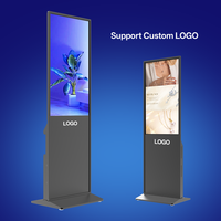 Affichage publicitaire numérique à écran tactile vertical de 55, 65 et 75 pouces pour les magasins de détail