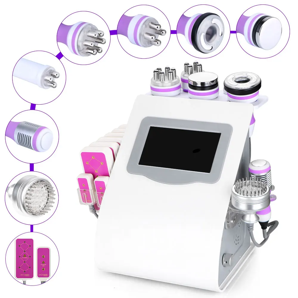 9 In 1 Multifunction Beauty Machine/Lipolaser/Cavitation/ Vacuum/Rf Slimming Beauty Machine