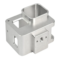 Boîtier de caméra en aluminium usiné CNC sur mesure, composants usinés CNC de précision anodisés or, pièces CNC
