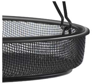 Подвесная кормушка для птиц, металлическая сетчатая кормушка для птиц, уличное садовое украшение для привлечения кормушки для птиц - Product Image 2