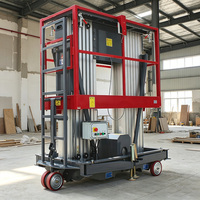 Ascenseur hydraulique électrique domestique pour 4-6 personnes, monte-charge vertical à mât pour villa résidentielle 3 étages, table élévatrice 1200x1000mm