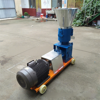 Nouvelle machine à granulés d'aliments pour animaux à trois phases, à base de son de blé et de maïs, 380V, garantie de 3 mois