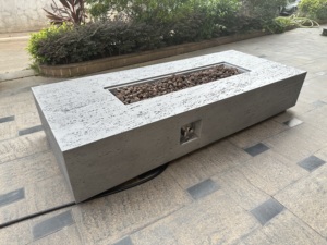 Propano corten <span class=keywords><strong>gas</strong></span> hoguera al aire libre calefacción quemador kit chimenea vidrio puerta al aire libre hoguera <span class=keywords><strong>gas</strong></span> - Product Image 3