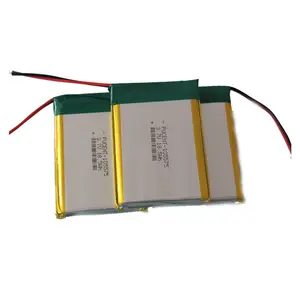 high quality liion battery 3.7v 18.5wh 105575 lipo battery 5000mAh rechargeable polymer lithium ion battery