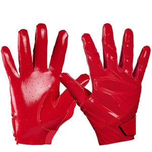 Gants de football américain à prix ajustable, nouvelle conception, couleur unie, gants de football de qualité supérieure - Product Image 1