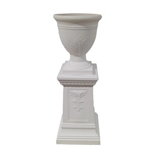 KD1113 <span class=keywords><strong>Pot</strong></span> <span class=keywords><strong>de</strong></span> fleurs décoratif en fer blanc, nouveau support <span class=keywords><strong>de</strong></span> fleurs colonne romaine pour extérieur - Product Image 6