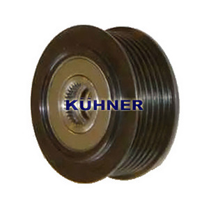 Dispositivo de rueda libre del alternador compatible con VOLVO S60 I T5 Gasolina (KW: 191, HP: 260) de 04-2004 a 04-2010 KUHNER - Product Image 1