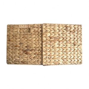 Chariot à linge pliable sur roulettes, <span class=keywords><strong>panier</strong></span> de rangement haut, porte-bouteilles, paniers rigides, <span class=keywords><strong>panier</strong></span> en <span class=keywords><strong>rotin</strong></span>, transporteur pour animaux de compagnie, <span class=keywords><strong>suspension</strong></span> en liège - Product Image 6