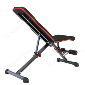 Zoshine Gấp Trọng Lượng Băng Ghế Dự Bị Có Thể Điều Chỉnh Nhà Phòng Tập Thể Dục Sức Mạnh Thiết Bị Đào Tạo Cho Phẳng nghiêng Giảm Quả Tạ Tập Luyện - Product Image 2