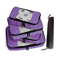 Acking Cubes pour le voyage, cubes de voyage pour valise Sac essentiel de voyage léger avec grande trousse de toilette pour vêtements chaussures
