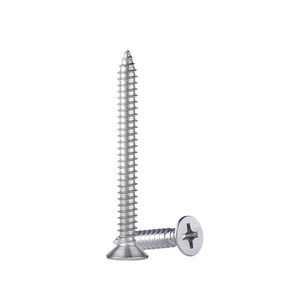 Tornillos Autorroscantes de Acero Inoxidable 304, Cabeza Phillips, Cabeza Avellanada, M3 M4, Tornillo para Madera, Grado A, Uso Industrial - Product Image 3