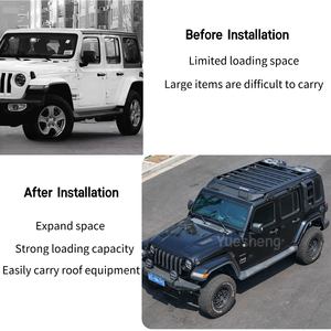 <span class=keywords><strong>Portapacchi</strong></span> in Lega di Alluminio per Jeep Wrangler JK JL, <span class=keywords><strong>Accessori</strong></span> Esterni per Fuoristrada 4x4 - Product Image 6
