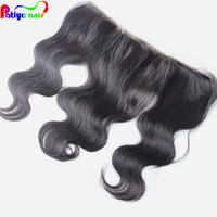 Remise spéciale Perruque Frontale Cheveux Humains Body Wavy Full Frontal Weaves 13*4 Transparent HD Lace Frontal Cheveux Naturels