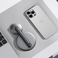 Support de téléphone magnétique de bureau Feixiang X96 Premium en aluminium avec base pivotante, rotation magnétique et retour de clic, compatible avec iPhone 12-16