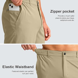 Shorts de course pour hommes, respirants, pour la salle de sport, le fitness, le sport, le cyclisme, tricotés, unis, logo personnalisé, 5 pouces, décontractés - Product Image 4