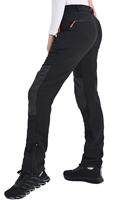 Pantalones de esquí para nieve al aire libre para mujer, pantalones impermeables con aislamiento de senderismo, tela informal de poliéster Spandex para mujeres y adultos