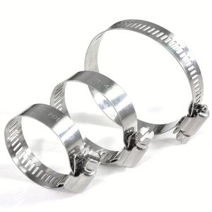 Budget friendly Full Size <b>Quick</b> Release <b>Clamp</b> Adjustable Range Assorted Sizes Assortment Hose <b>Clamps</b> Kit - Product Image 1