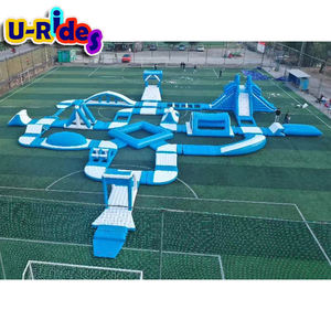 Venta al por mayor equipo de aventura flotante gran parque acuático inflable al aire libre para niños y adultos en aguas oceánicas - Product Image 2