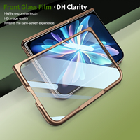 Funda Magnética con Soporte Giratorio de 360° y Cristal Frontal Mate para iPhone 18 Fold Ultra