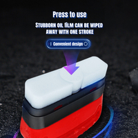 Brosse de nettoyage de film gras automobile 2026 améliorée – Dissolvant de film gras pour vitres de voiture