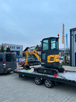 Mini-excavatrice sur chenilles SHANTUI SE18SR 1,8 tonne EuroV CE pour la ferme et la maison à vendre