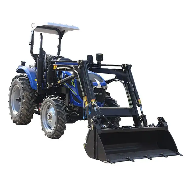 Foton Lovol 90 PS 4WD Landwirtschaft Traktoren mit Frontlader