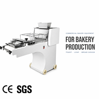 Machine à façonner le pain de mie commerciale, mouleuse de pâte à pain, façonneuse de pains de boulangerie en acier inoxydable, équipement de façonnage de pain de mie, prix usine