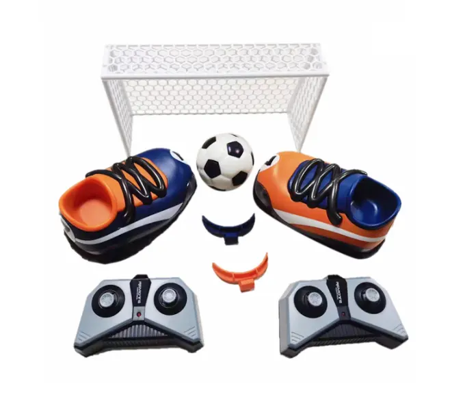 2.4G Mini-Rennwagen Fußballschuhe Fußball Rc-Spielzeug Fernbedienung Fußballspielzeug für Kinder Kampfspiel