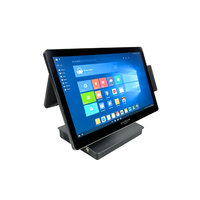 Terminal de point de vente personnalisé 15,6 pouces tout-en-un avec écran tactile, interface périphérique et imprimante de reçus pour restaurants et cafés
