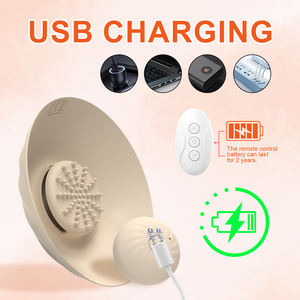 Xun-ai Factory Outlet Electric Sexy Hot Breast Masajeador Pezón Estimular Sujetador vibrador Control remoto-ABS + Silicona médica - Product Image 5