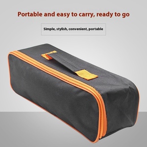Organizador de asiento de aspiradora de coche portátil RTS, bolsa de almacenamiento de tela <span class=keywords><strong>Oxford</strong></span> con herramienta especial de poliéster para viajes - Product Image 4