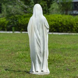 Escultura <span class=keywords><strong>religiosa</strong></span> de Estatua de la Virgen María de mármol tallada a mano para jardín de Iglesia Católica al aire libre - Product Image 4